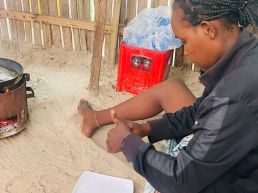 Traditional Cooking activity by the Diani beach