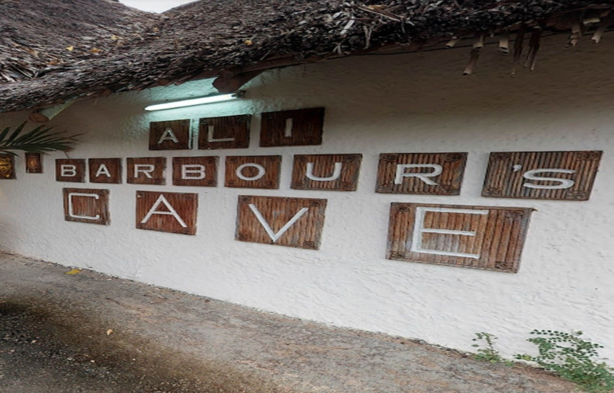 Ali Barbour’s Cave Restaurant Diani